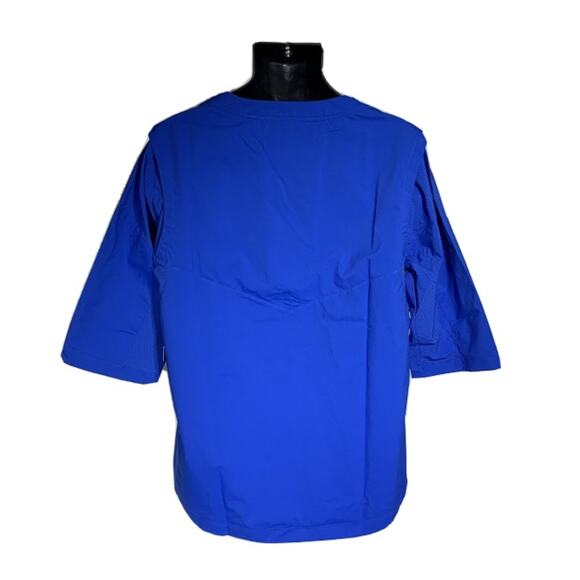 NWT Nike 3/4 Sleeve Baseball Batting Cage Jacket Blue Size S - Picture 2 of 6